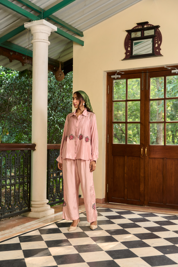 Rose Boota  pink co-ord set